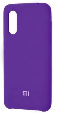 Накладка оригинальная Silicone cover Xiaomi Mi9 SE (silky & soft-touch) (purple)