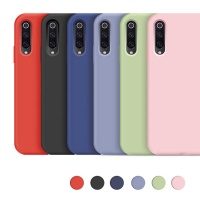 Накладка оригинальная Silicone cover Xiaomi Mi A3 (silky & soft-touch) (purple)